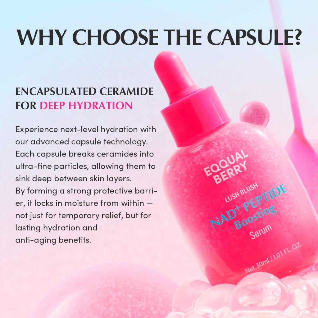 EQQUALBERRY NAD+ Peptide Boosting Serum (30ml)