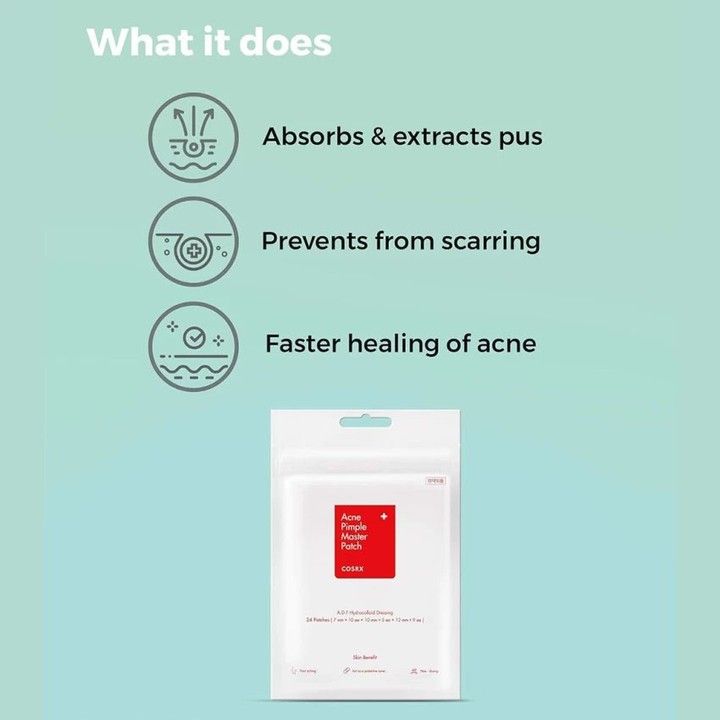 COSRX – Acne Pimple Master Patch Hydrocolloid Spot Treatment