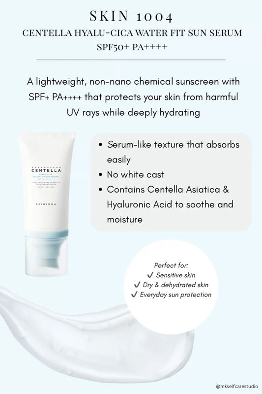 SKIN1004 – Madagascar Centella Hyalu-Cica Water-Fit Hydrating Sun Serum