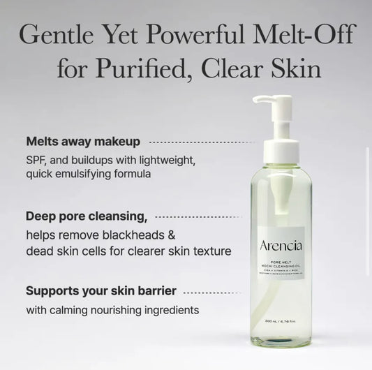 Arencia - Pore Melt Mochi Cleansing Oil 200ml (without box)