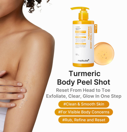 Medicube Kojic Acid Turmeric Body Peel Shot