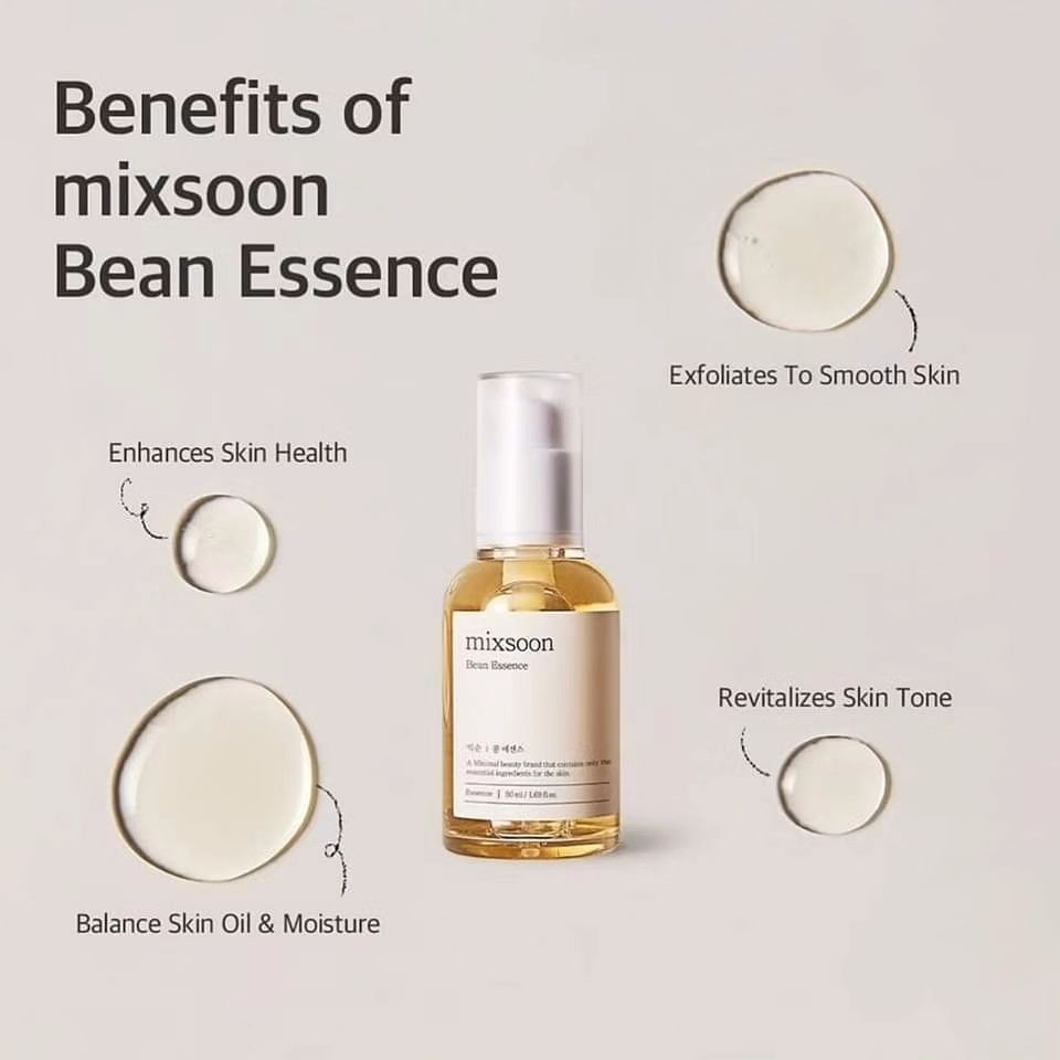 Mixsoon – Exfoliating Bean Essence