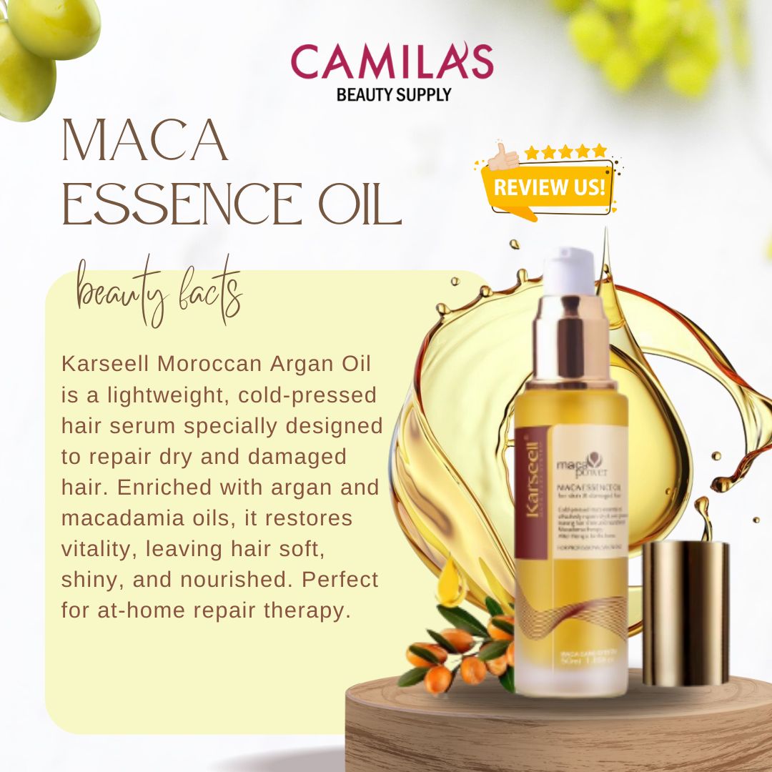 Karseell Maca Power Essence Hair & Body Oil (50ml)