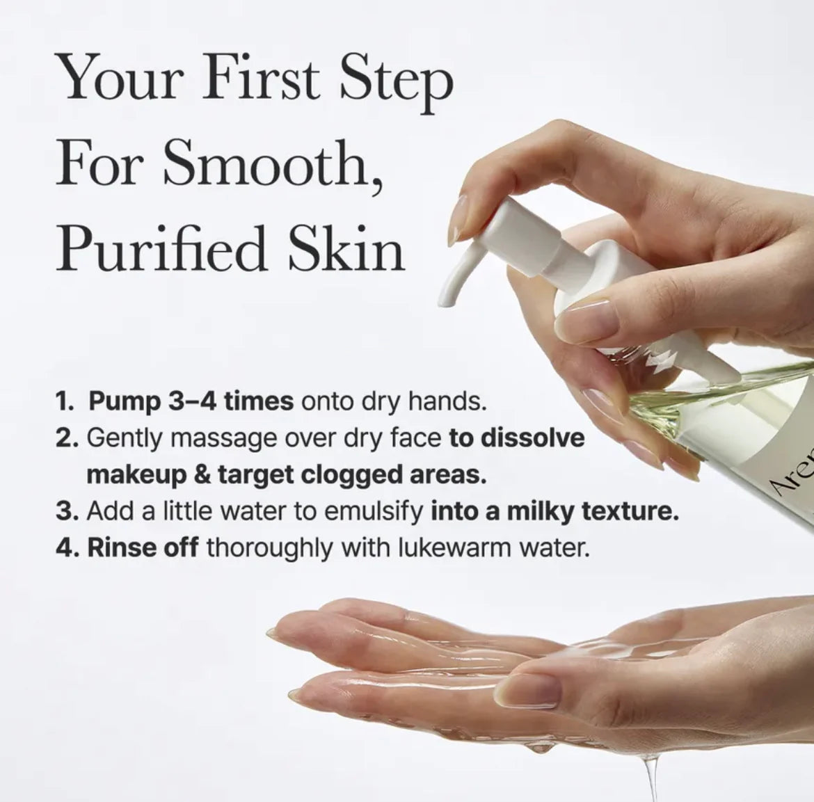 Arencia - Pore Melt Mochi Cleansing Oil 200ml (without box)