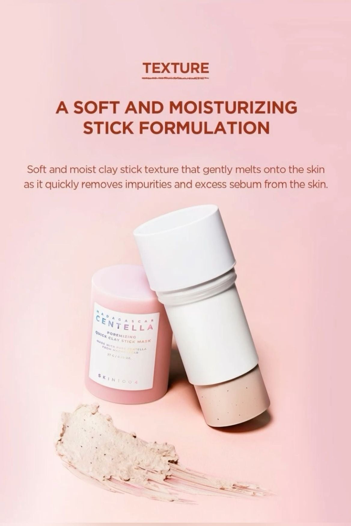 SKIN1004 - Madagascar Centella Poremizing Quick Clay Stick Mask