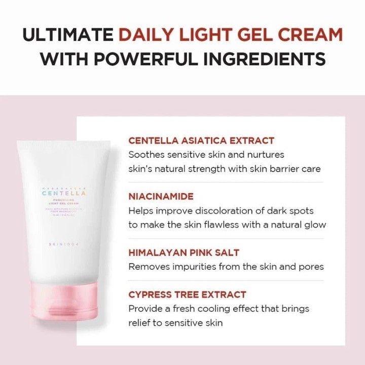 SKIN1004 - Madagascar Centella Poremizing Light Gel Cream