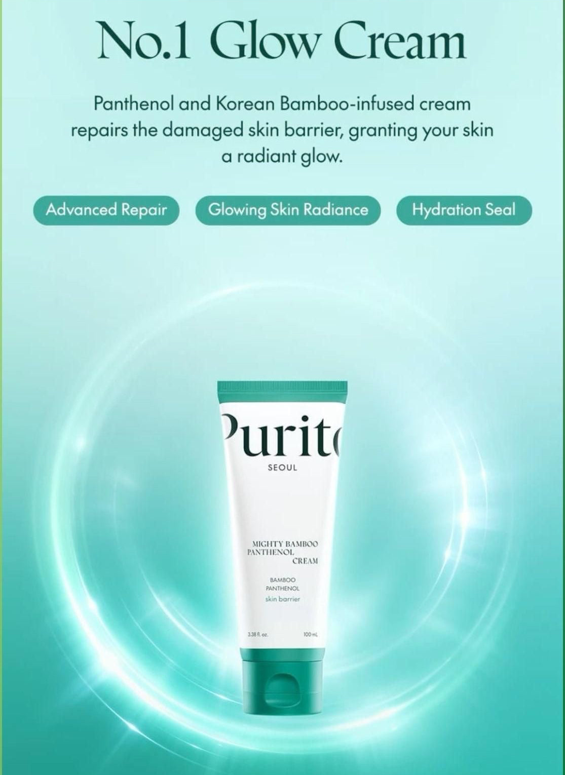 Purito SEOUL - Mighty Bamboo Panthenol Cream