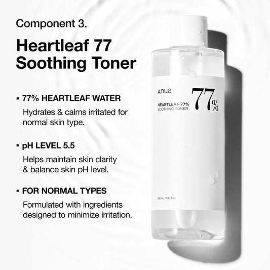 Anua – Heartleaf 77% Soothing Toner