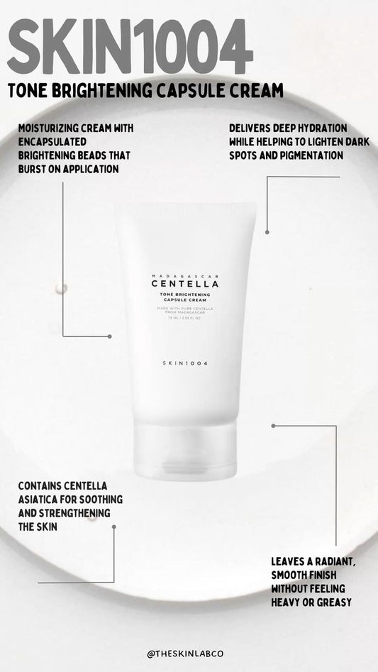 SKIN1004 - Madagascar Centella Tone Brightening Capsule Cream (50ml)