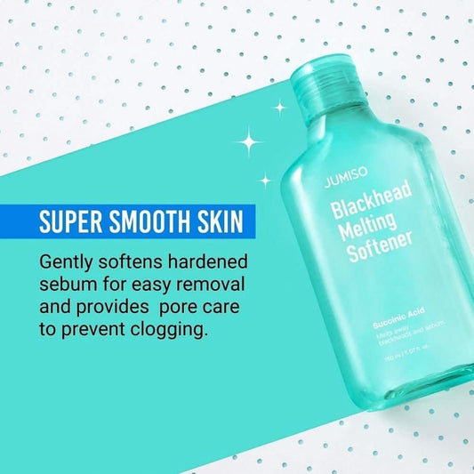 JUMISO Blackhead Melting Softener & Cotton Pad Set