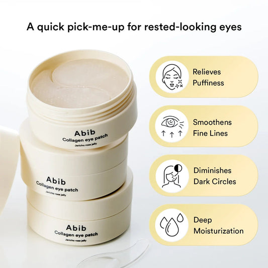 Abib Collagen Eye Patch Jericho Rose Jelly eye care product image 2 from Skin Hack Beauty