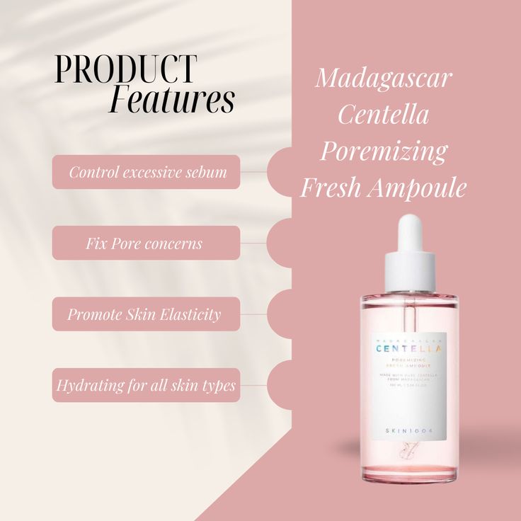 SKIN1004 – Madagascar Centella Poremizing Fresh Ampoule Pore-Tightening Serum