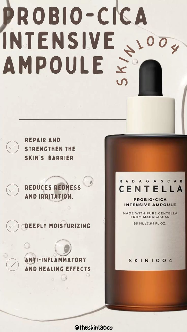SKIN1004 – Madagascar Centella Probio-Cica Intensive Ampoule Barrier Repair Serum (Jumbo Size)