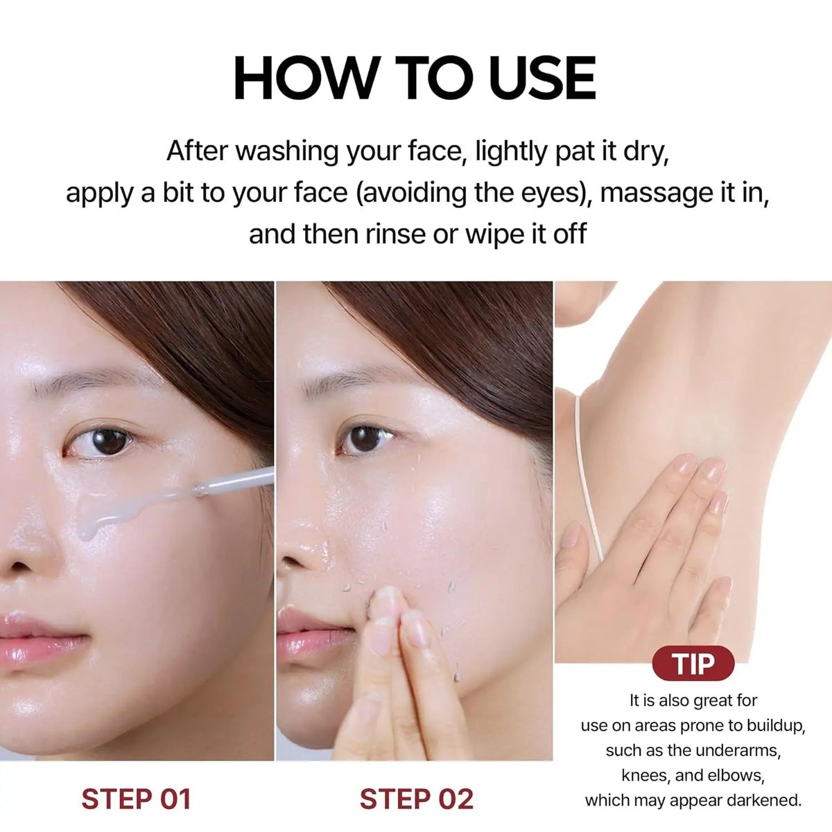 Dr. Melaxin Peel Shot Exfoliant White Rice Ampoule | Brightening & Hydrating Rice-Based Exfoliator (80ml)