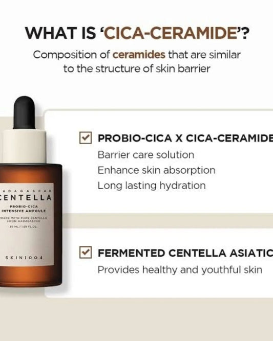 SKIN1004 - Madagascar Centella Probio-Cica Intensive Ampoule Serum (50ml)