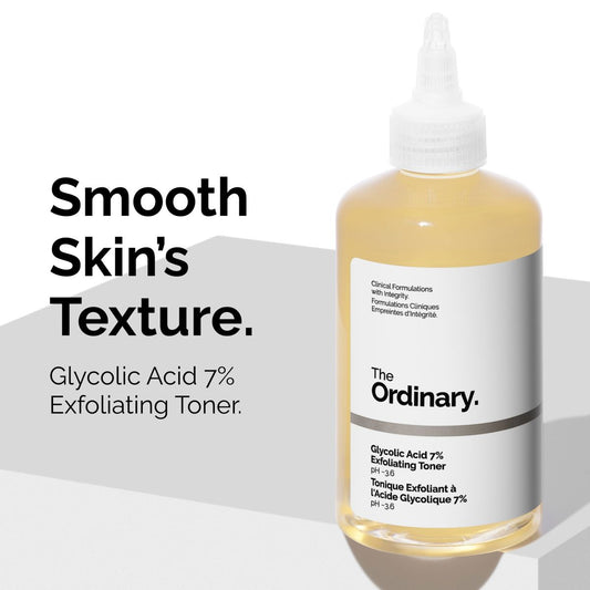 The Ordinary Glycolic Acid 7% Exfoliating Toner (240ml)
