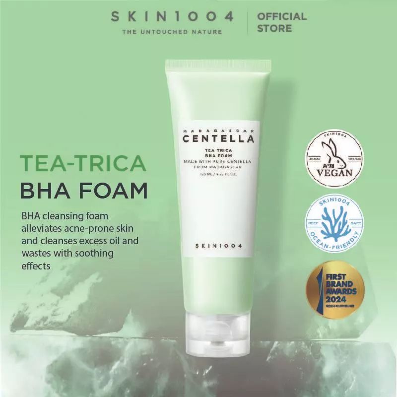 SKIN1004 – Madagascar Centella Tea-Trica BHA Foam