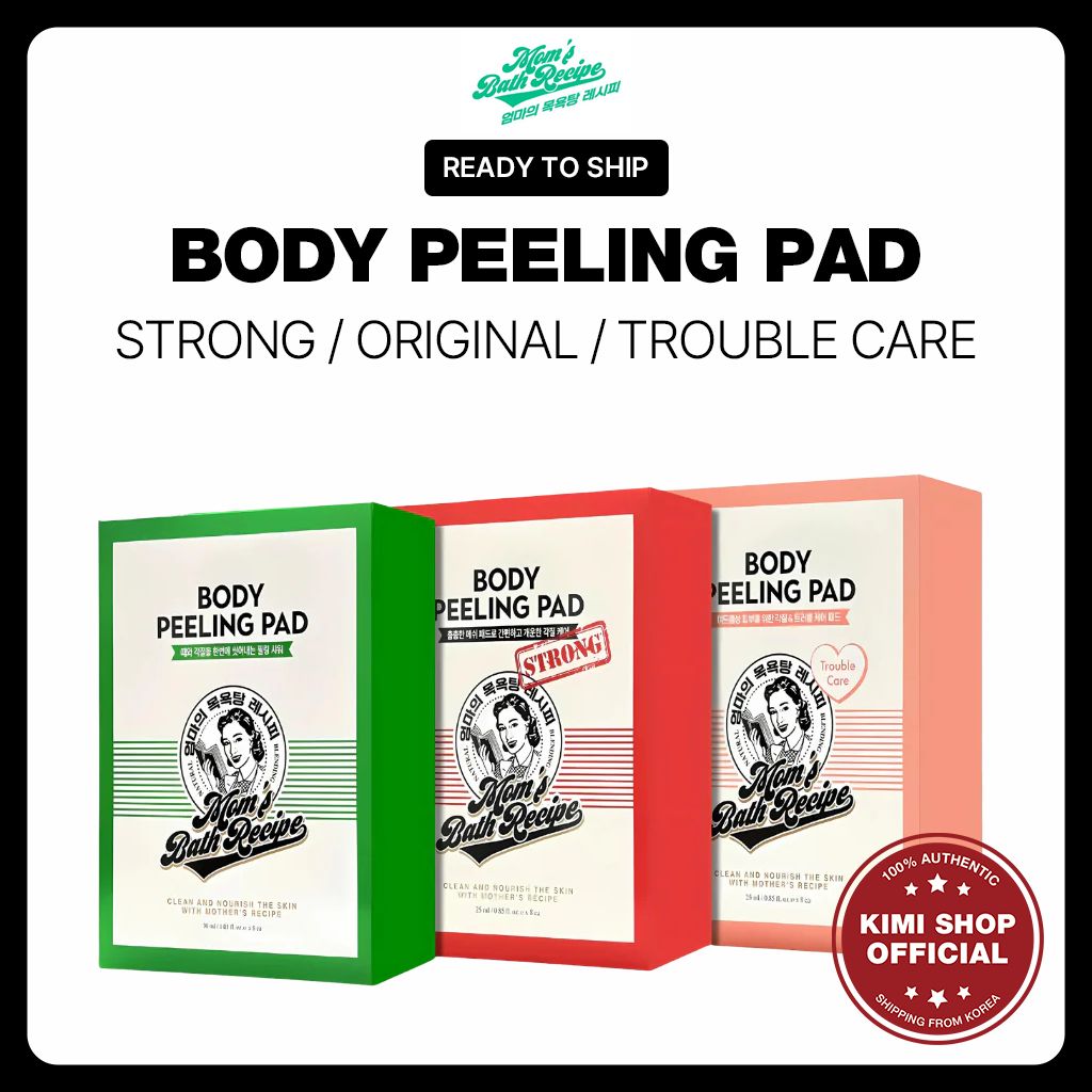 Mom’s Bath Recipe TROUBLE CARE Body Peeling Pad (1 Sheet)