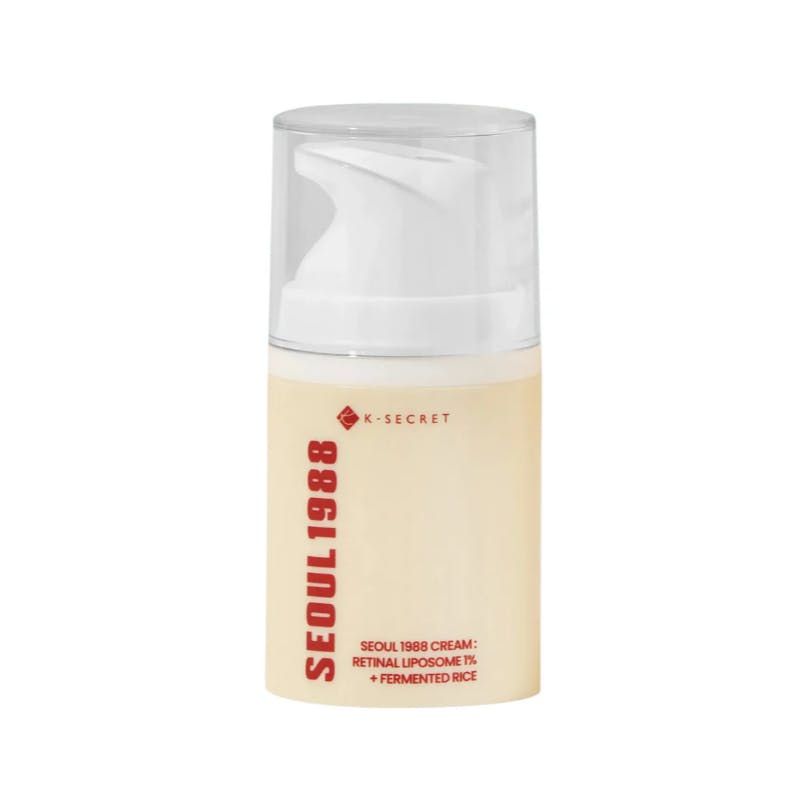 KSECRET SEOUL 1988 Retinal Cream | 1% Retinal Liposome + Fermented Rice for Anti-Aging & Skin Elasticity