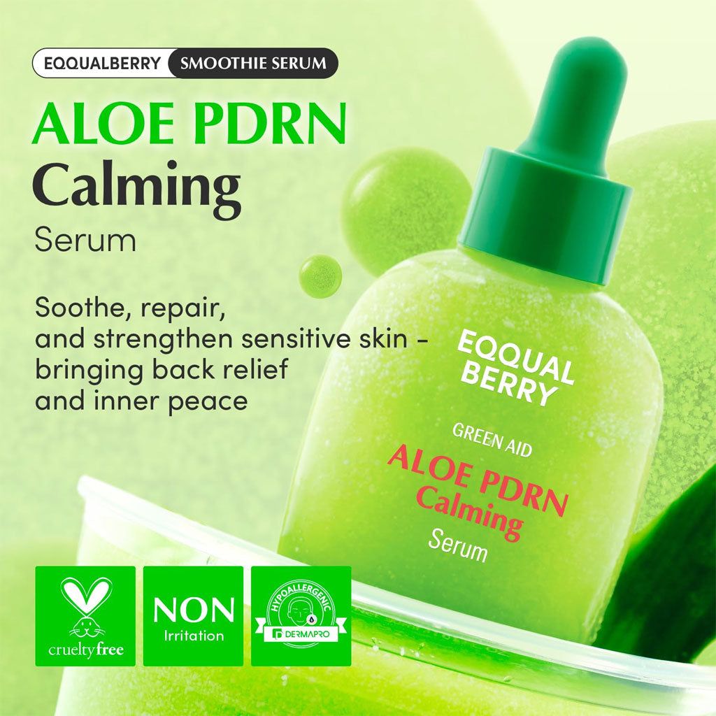 EQQUALBERRY Aloe PDRN Calming Serum (30ml)