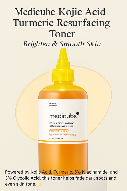 medicube – Kojic Acid Turmeric Resurfacing Toner