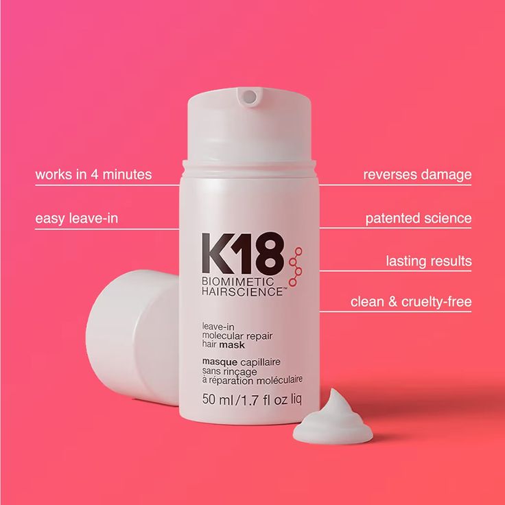 K18 Leave-In Molecular Repair Hair Mask Treatment