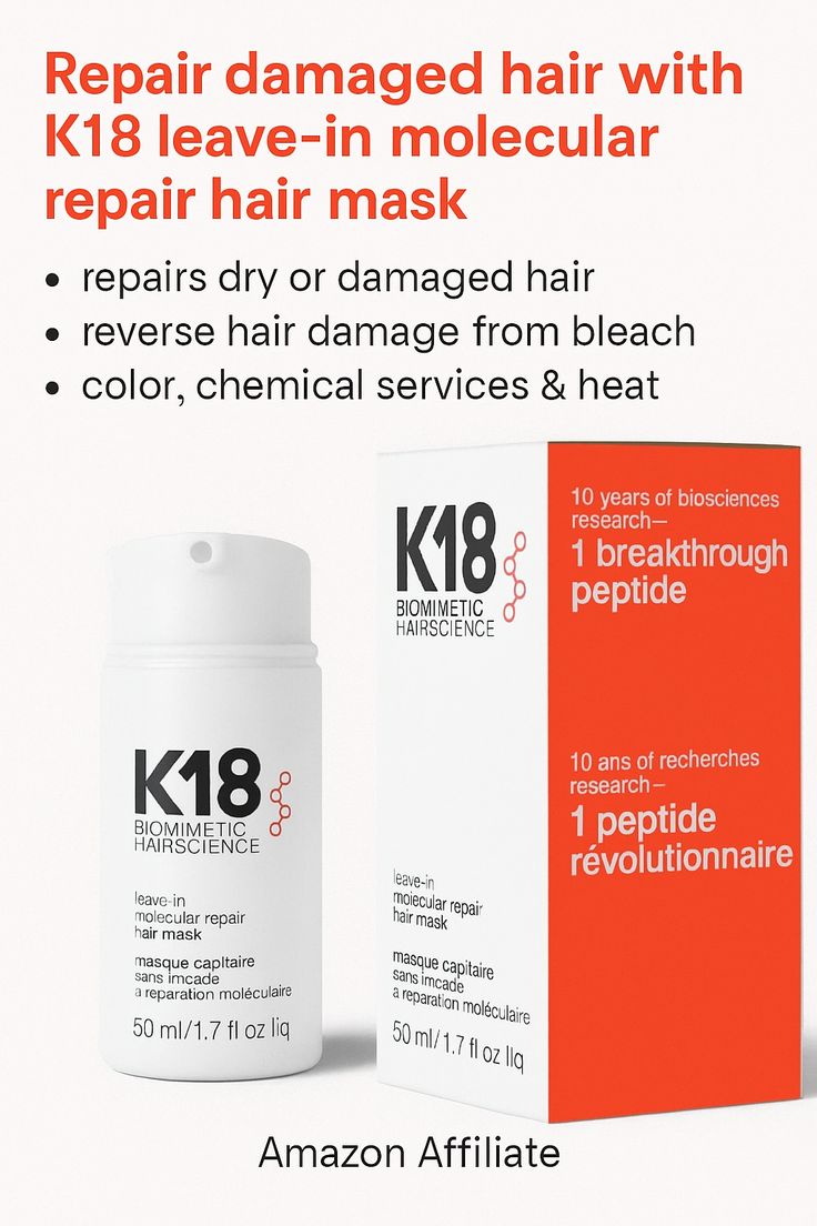K18 Leave-In Molecular Repair Hair Mask Treatment