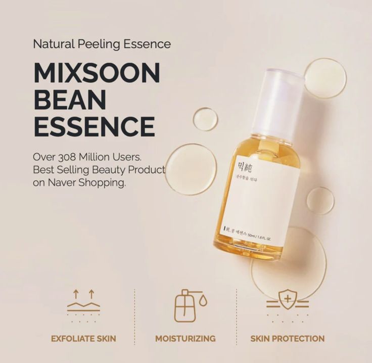 Mixsoon – Exfoliating Bean Essence