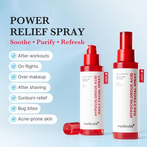 medicube – Hypochlorous Acid Daily Facial Spray