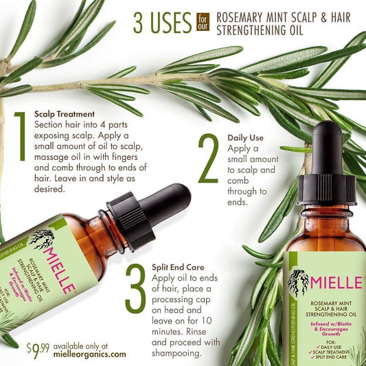 Mielle Organics – Rosemary Mint Hair Growth Oil