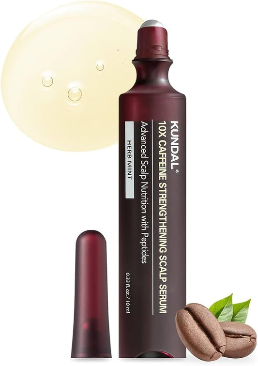 KUNDAL 10X Caffeine Strengthening Scalp Serum scalp serum front product image from Skin Hack Beauty