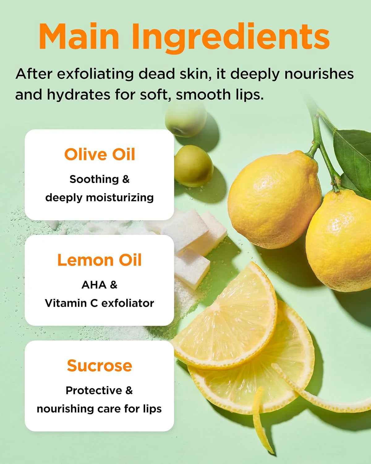 TOCOBO - Lemon Sugar Scrub Lip Mask