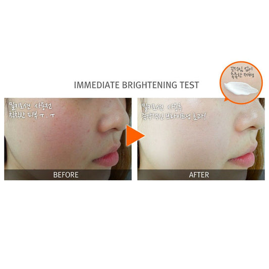 Secret Key Snow White Cream | Instant Brightening & Tone-Up Moisturizer (50g)