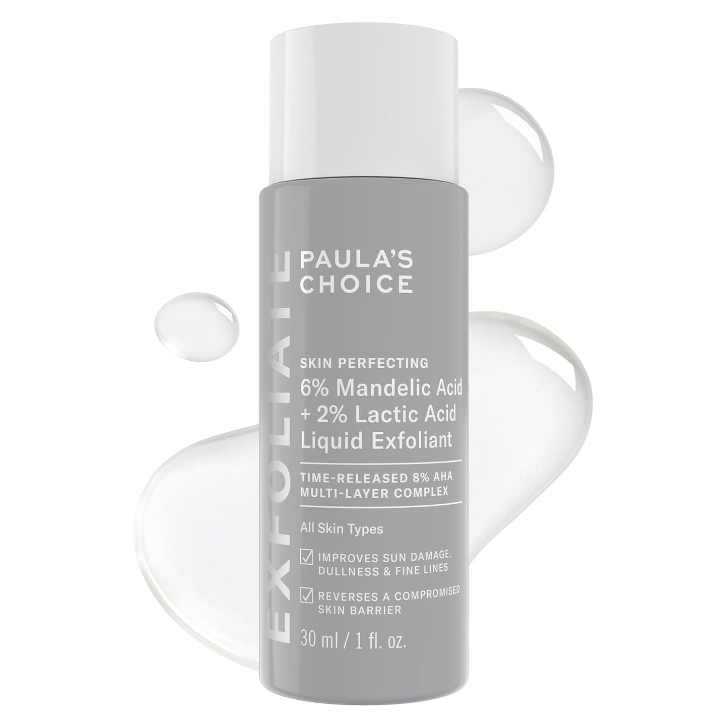 Paula’s Choice 6% Mandelic Acid + 2% Lactic Acid Exfoliant