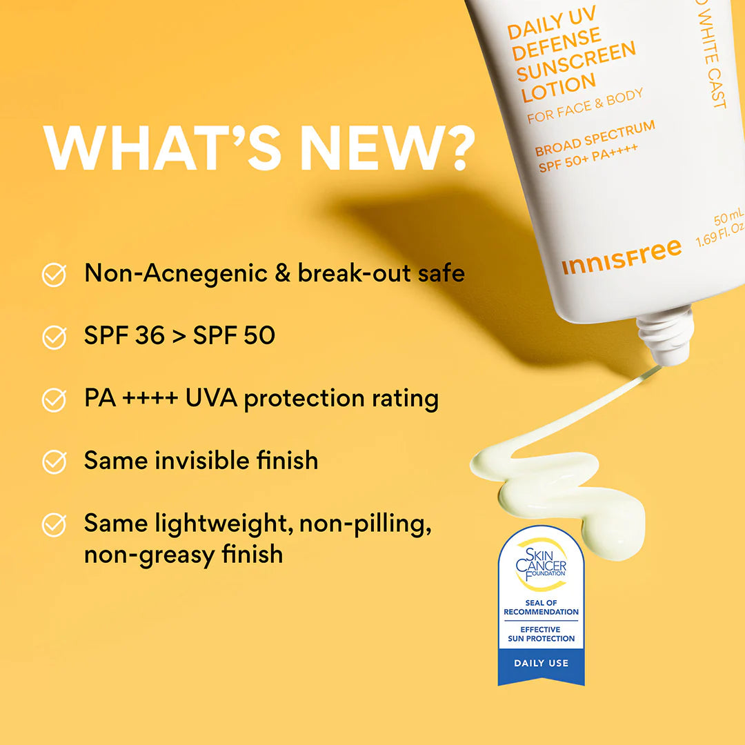 innisfree Daily UV Defense SPF 50+ PA++++