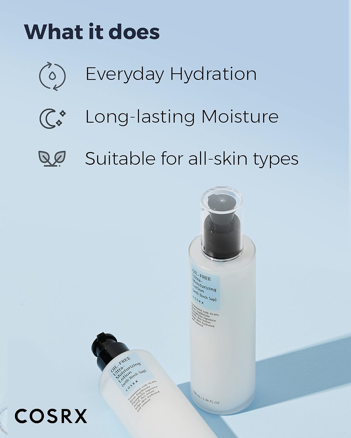 COSRX Oil Free Lotion with Birch Sap