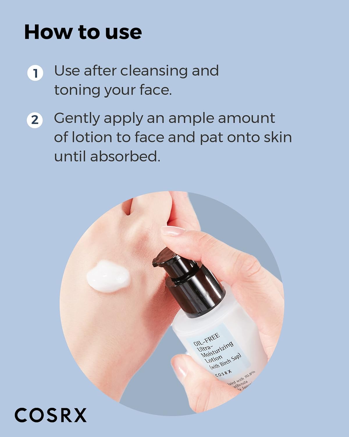 COSRX Oil Free Lotion with Birch Sap