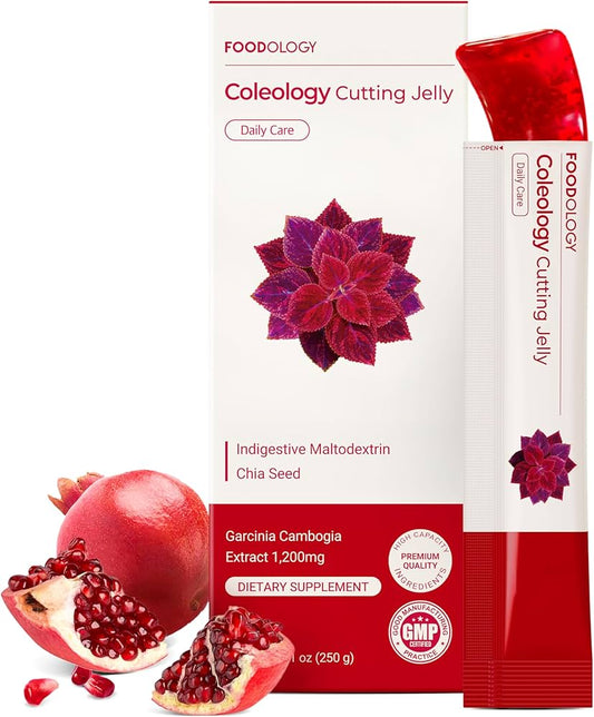 FOODOLOGY Coleology Cutting Stick Jelly (Pomegranate) stick jelly front product image from Skin Hack Beauty