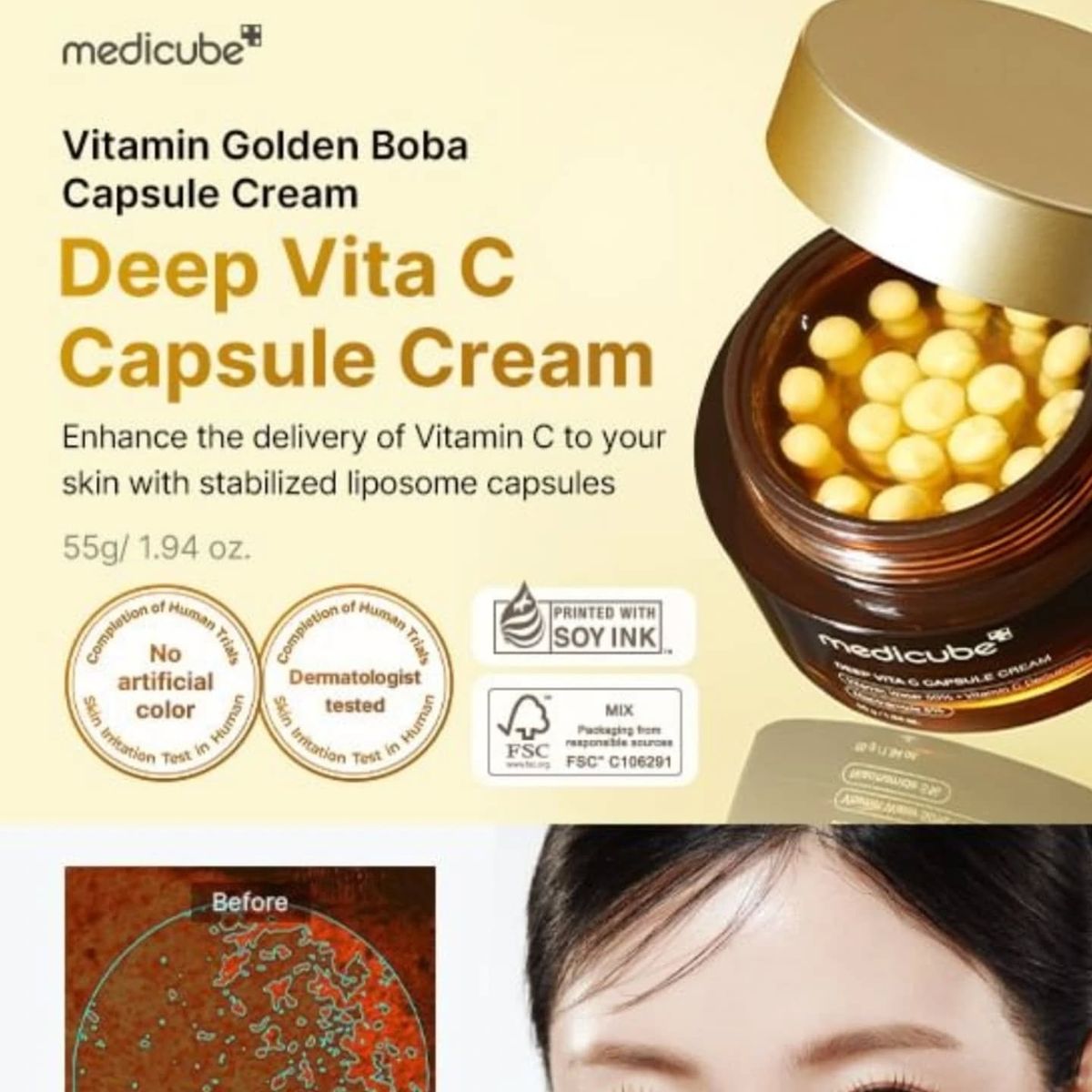 Medicube Deep Vita C Capsule Cream