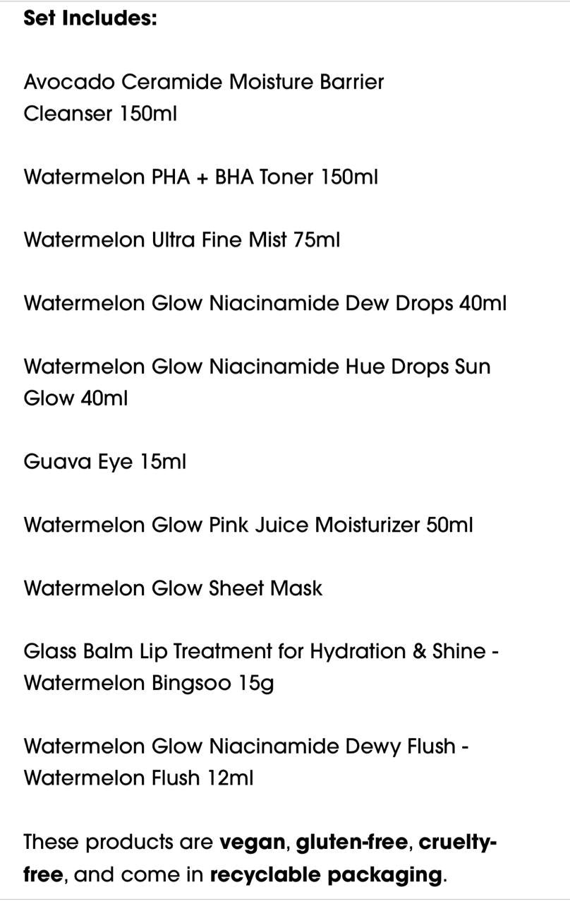 Glow Recipe Korean Night Market Vault