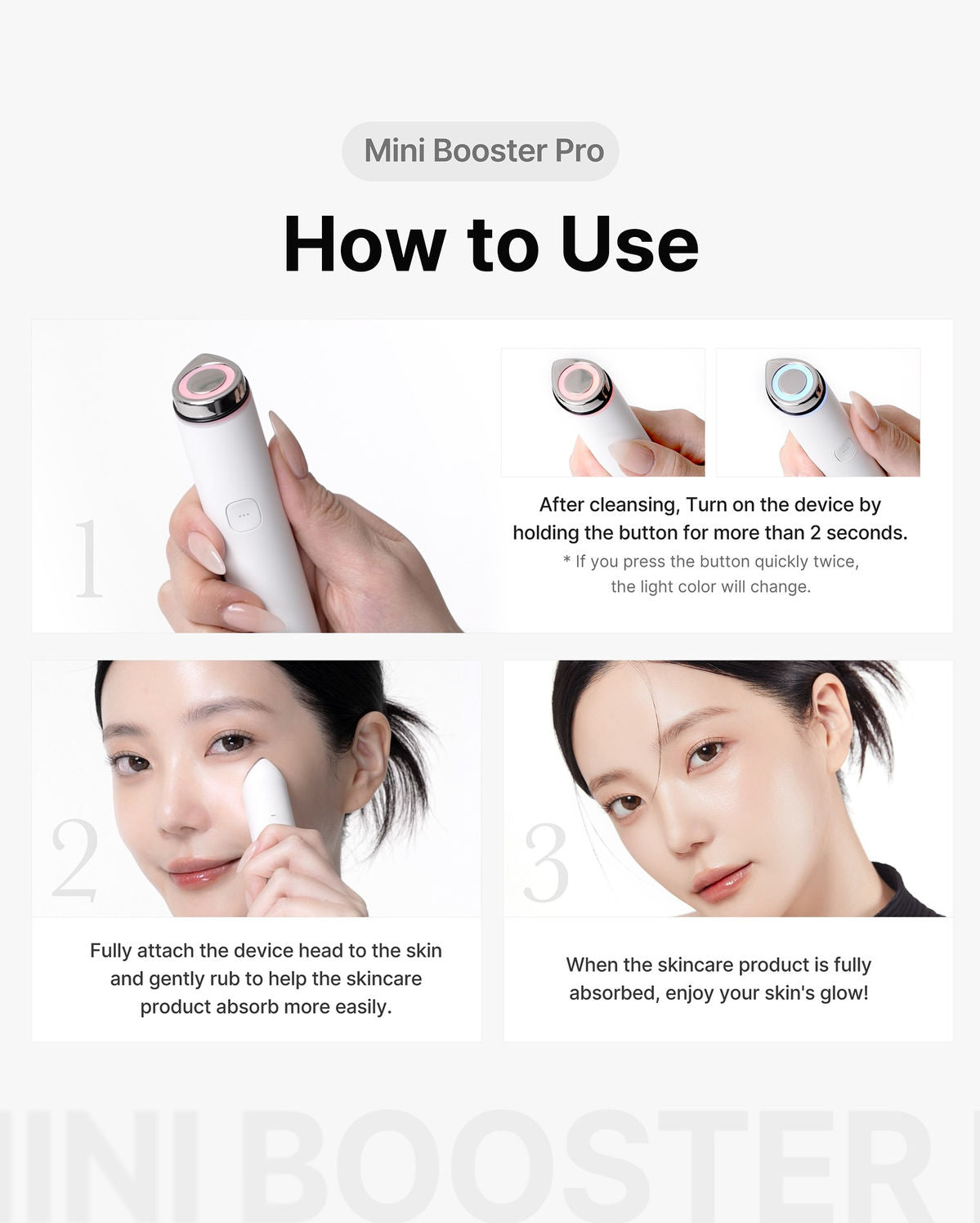 Medicube AGE-R Booster Pro MINI Device