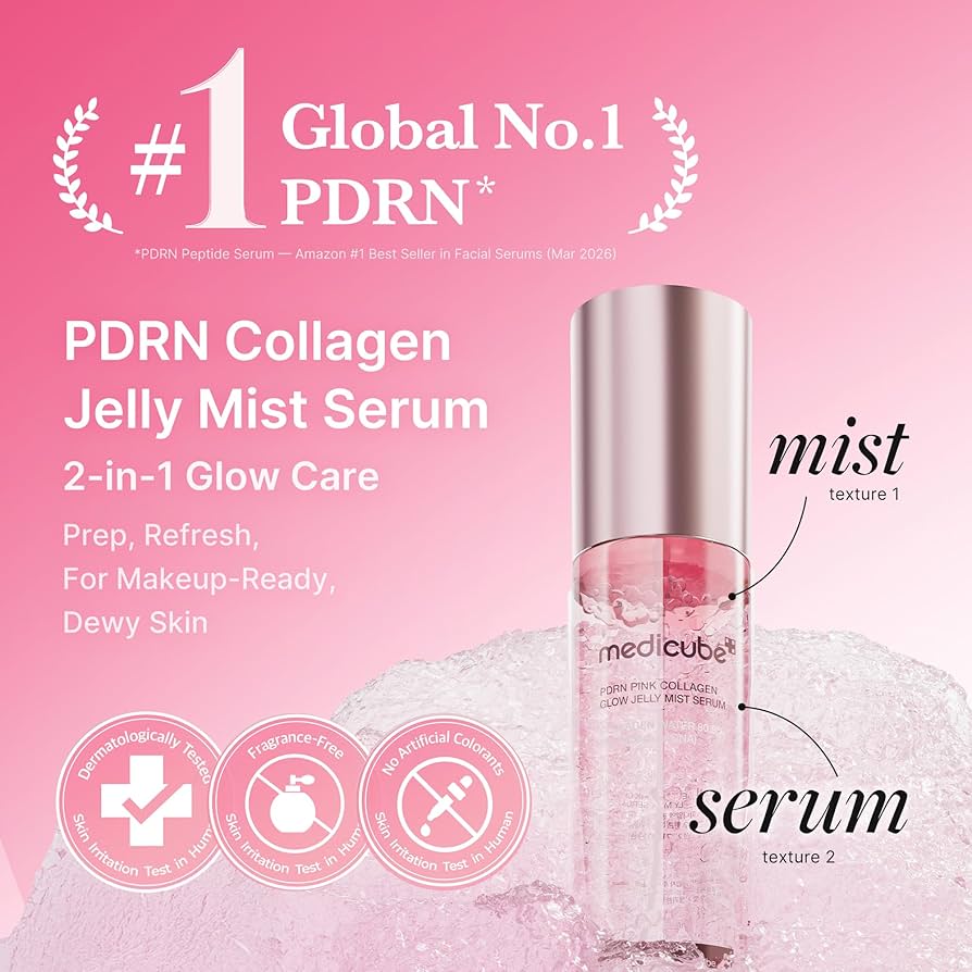 Medicube - PDRN Pink Collagen Glow Jelly Mist Serum 100ml