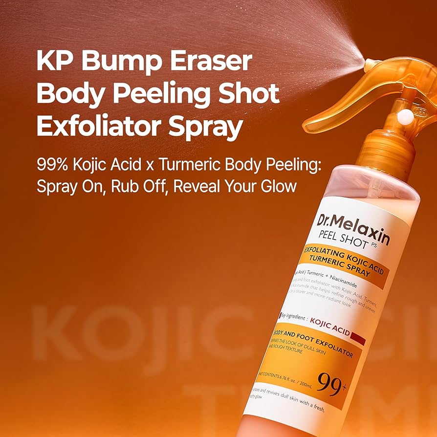 Dr.Melaxin – Peel Shot Exfoliating Kojic Acid Turmeric Spray 200ml