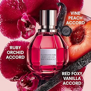 Viktor & Rolf Flowerbomb Ruby Orchid EDP Sample 7mL (mini sample size)