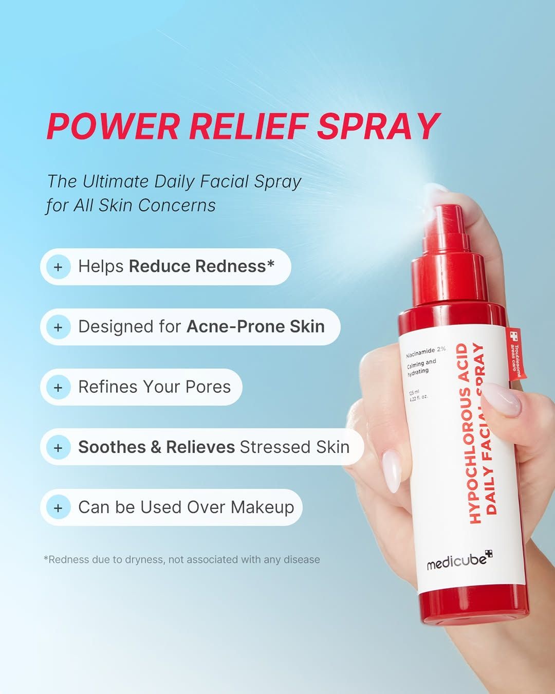 medicube – Hypochlorous Acid Daily Facial Spray