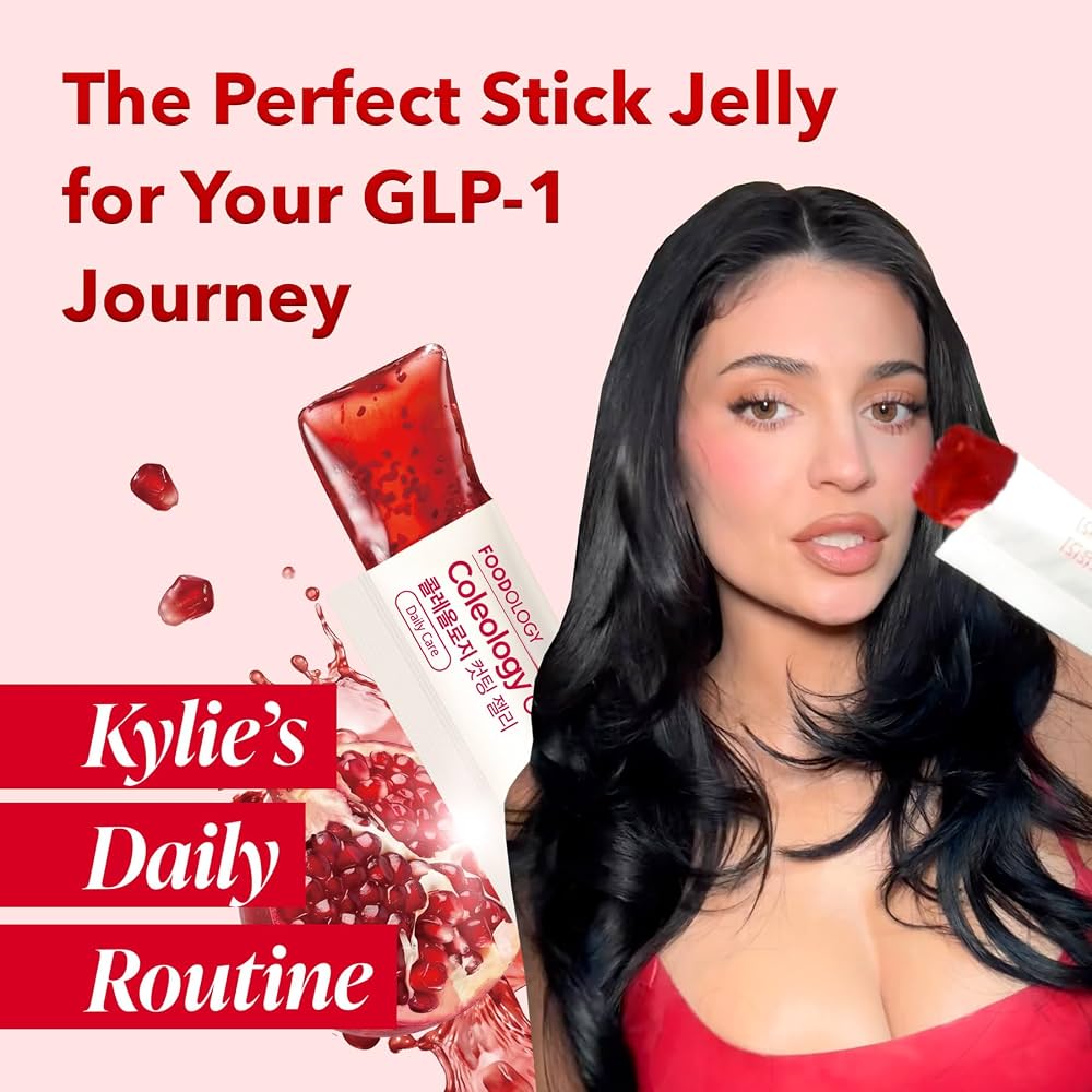FOODOLOGY Coleology Cutting Stick Jelly (Pomegranate)