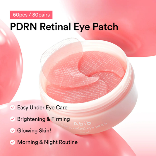 Abib PDRN Retinal Eye Patch Glow Jelly 60 Patches eye care product image 2 from Skin Hack Beauty