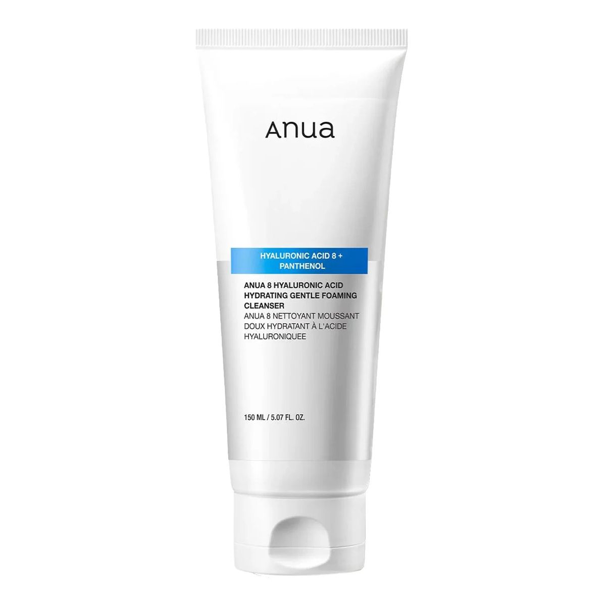 Anua – 8 Hyaluronic Acid Hydrating Gentle Foaming Cleanser (150ml)