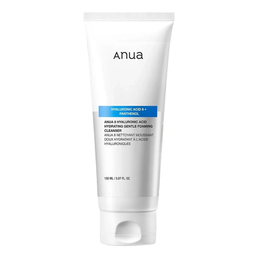 Anua – 8 Hyaluronic Acid Hydrating Gentle Foaming Cleanser (150ml)