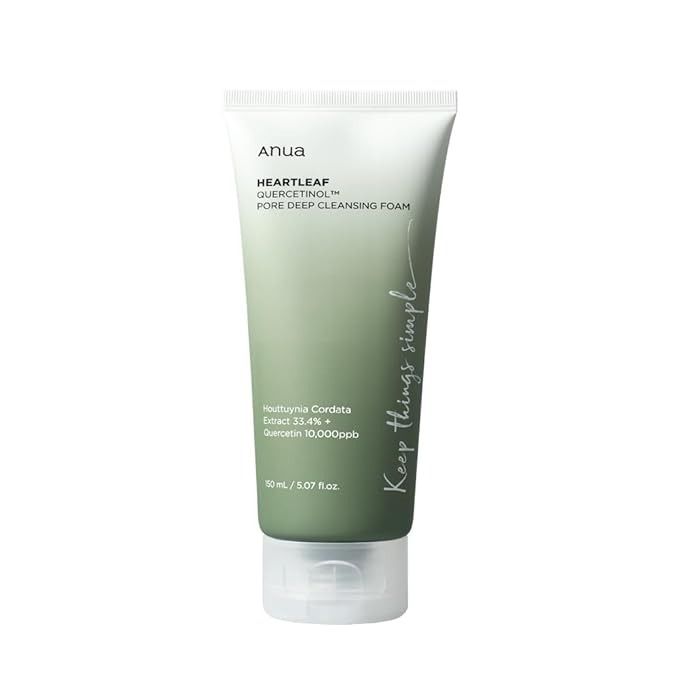 Anua – Heartleaf Quercetinol Pore Deep Cleansing Foam